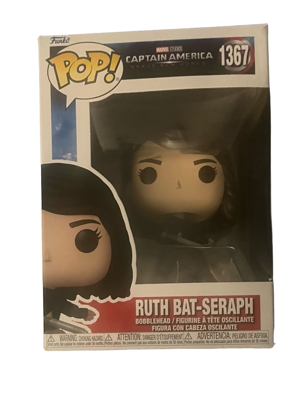 Funko Pop! Marvel Studios Captain America, “Brave New World”, Ruth Bat-Seraph
